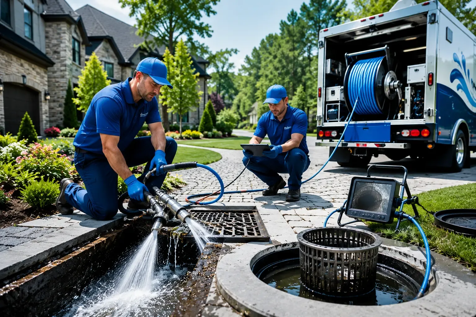 Local outdoor drain cleaning professionals in Milton, IL