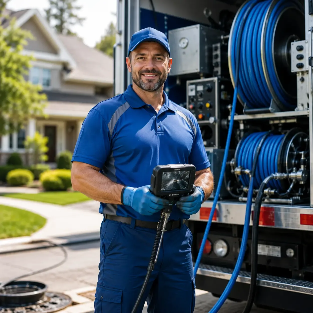 Local outdoor drain cleaning specialists in Milton, IL